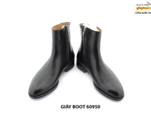 [Outlet size 35] Giày da nam cổ cao Zip Boot 60950 002