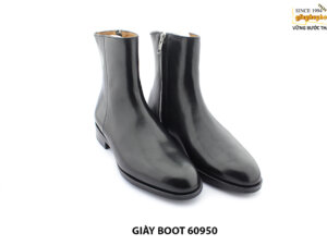 [Outlet size 35] Giày da nam cổ cao Zip Boot 60950 001