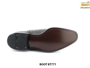 [Outlet 42+44] Giày da nam cổ cao Zip Boot BT771 004