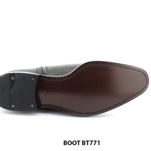 [Outlet 42+44] Giày da nam cổ cao Zip Boot BT771 004