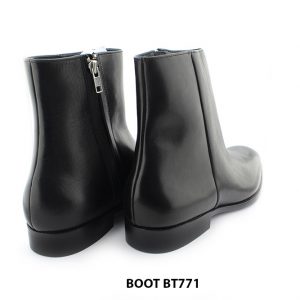 [Outlet 42+44] Giày da nam cổ cao Zip Boot BT771 003