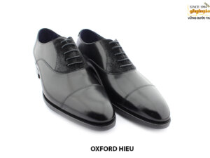 [Outlet size 44] Giày da nam phối da lộn Oxford HIEU 003