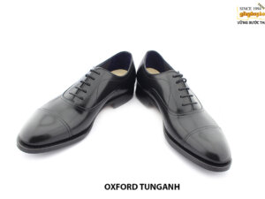 [Outlet size 42] Giày da nam may 2 đường chỉ Oxford TUNGANH 003