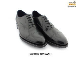 [Outlet size 42] Giày da nam may 2 đường chỉ Oxford TUNGANH 002
