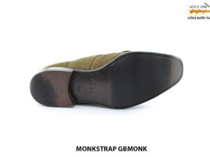 [Outlet size 40.5] Giày da nam da lộn monkstrap GB 006