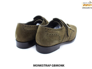 [Outlet size 40.5] Giày da nam da lộn monkstrap GB 004