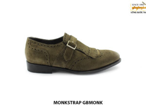 [Outlet size 40.5] Giày da nam da lộn monkstrap GB 001