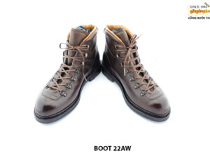 [Outlet size 42] Giày da nam Boot buộc dây Lace Boot 22AW 0003