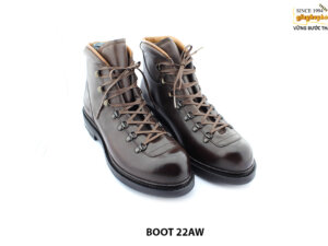 [Outlet size 42] Giày da nam Boot buộc dây Lace Boot 22AW 0002