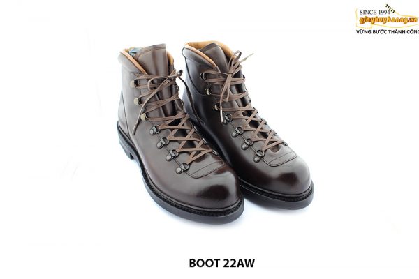 [Outlet size 42] Giày da nam Boot buộc dây Lace Boot 22AW 0002