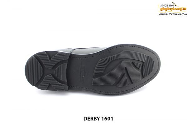 [Outlet size 45] Giày da nam cho bàn chân to Derby 1601 006