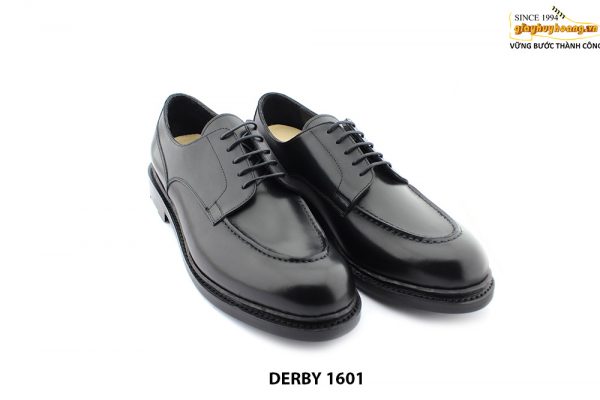 [Outlet size 45] Giày da nam cho bàn chân to Derby 1601 003