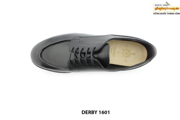 [Outlet size 45] Giày da nam cho bàn chân to Derby 1601 002