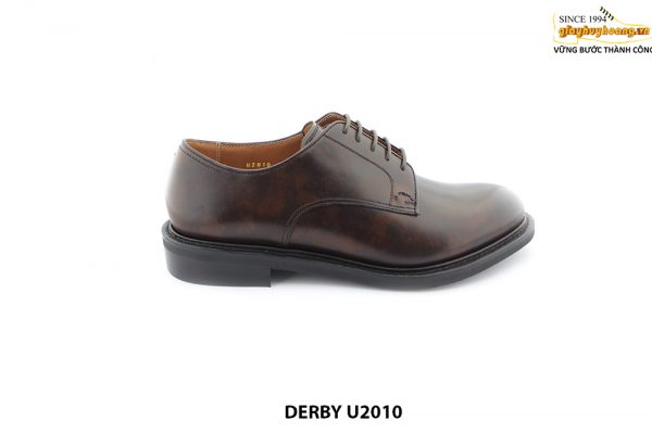 [Outlet] Giày tây nam mũi tròn cao cấp Derby U2010 001