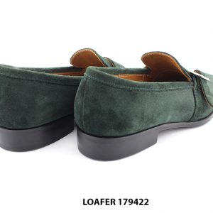 [Outlet size 41] Giày lười da lộn nam xanh loafer 179422 005
