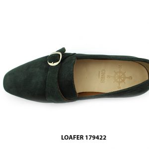 [Outlet size 41] Giày lười da lộn nam xanh loafer 179422 002