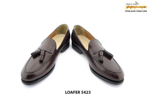 [Outlet size 44] Giày lười nam cao cấp màu nâu Loafer 5423 004