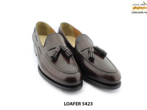 [Outlet size 44] Giày lười nam cao cấp màu nâu Loafer 5423 003