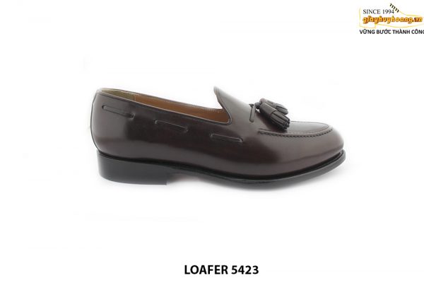 [Outlet size 44] Giày lười nam cao cấp màu nâu Loafer 5423 001