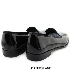 [Outlet size 41] Giày da nam đen sáng bóng Loafer PLANE 004