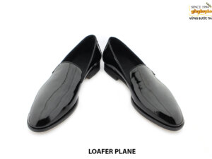 [Outlet size 41] Giày da nam đen sáng bóng Loafer PLANE 003