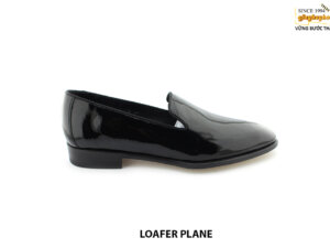 [Outlet size 41] Giày da nam đen sáng bóng Loafer PLANE 001