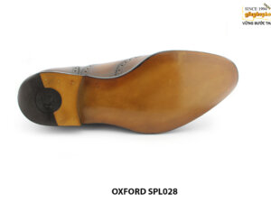 [Outlet size 44] Giày da nam từ da bò con Oxford SPL028 006