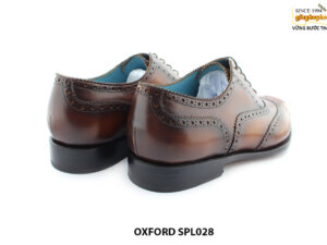 [Outlet size 44] Giày da nam từ da bò con Oxford SPL028 005