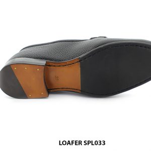 [Outlet size 39] Giày lười nam da bò hạt mềm Loafer SPL033 005