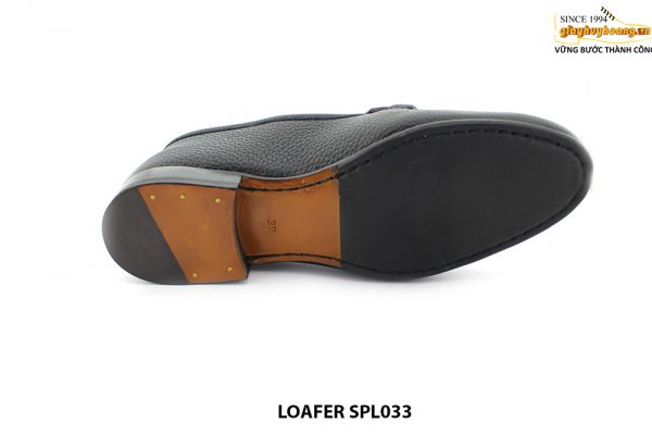 [Outlet size 39] Giày lười nam da bò hạt mềm Loafer SPL033 005