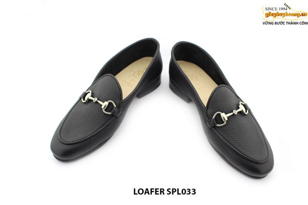 [Outlet size 39] Giày lười nam da bò hạt mềm Loafer SPL033 004