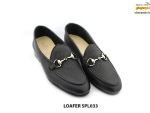 [Outlet size 39] Giày lười nam da bò hạt mềm Loafer SPL033 003