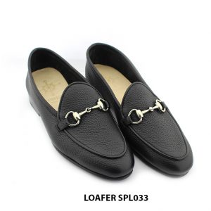 [Outlet size 39] Giày lười nam da bò hạt mềm Loafer SPL033 003