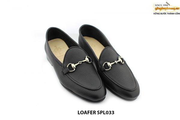 [Outlet size 39] Giày lười nam da bò hạt mềm Loafer SPL033 003