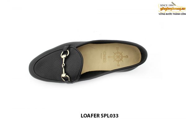 [Outlet size 39] Giày lười nam da bò hạt mềm Loafer SPL033 002