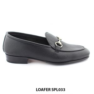 [Outlet size 39] Giày lười nam da bò hạt mềm Loafer SPL033 001