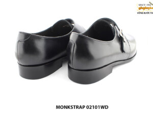 [Outlet size 44.45] Giày da nam đế cao su Monkstrap 02101WD 004