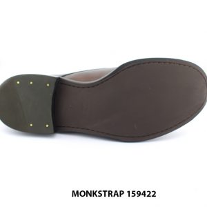 [Outlet size 43] Giày da nam mũi tròn Single Monkstrap 159422 006