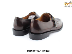 [Outlet size 43] Giày da nam mũi tròn Single Monkstrap 159422 005