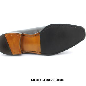 [Outlet size 40] Giày tây da nam phong cách Monkstrap CHINH 006