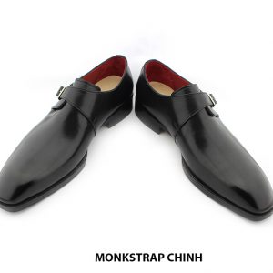 [Outlet size 40] Giày tây da nam phong cách Monkstrap CHINH 004