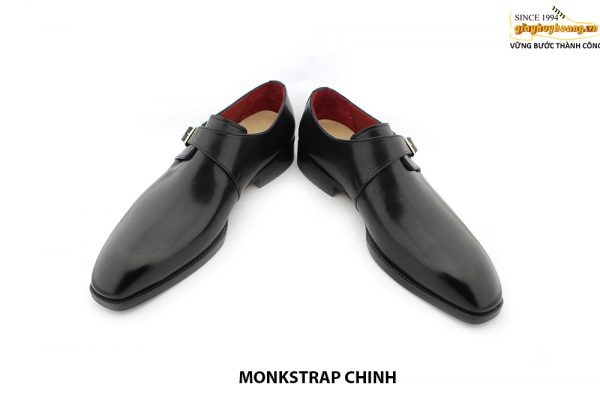 [Outlet size 40] Giày tây da nam phong cách Monkstrap CHINH 004