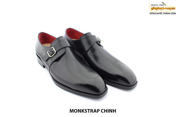 [Outlet size 40] Giày tây da nam phong cách Monkstrap CHINH 003