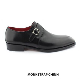 [Outlet size 40] Giày tây da nam phong cách Monkstrap CHINH 001