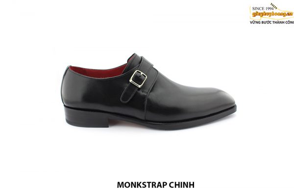 [Outlet size 40] Giày tây da nam phong cách Monkstrap CHINH 001