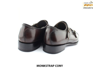 [Outlet] Giày da nam cao cấp 2 khóa monkstrap CONY 005