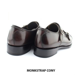 [Outlet] Giày da nam cao cấp 2 khóa monkstrap CONY 005