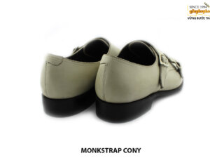 [Outlet size 43] Giày da nam da mộc được chọn màu monkstrap CONY 004