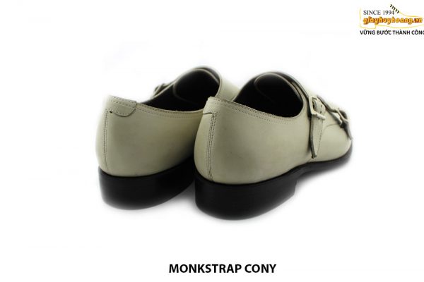 [Outlet size 43] Giày da nam da mộc được chọn màu monkstrap CONY 004
