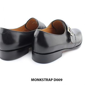 [Outlet size 41] Giày da nam hàng hiệu đế da bò Monkstrap D009 008